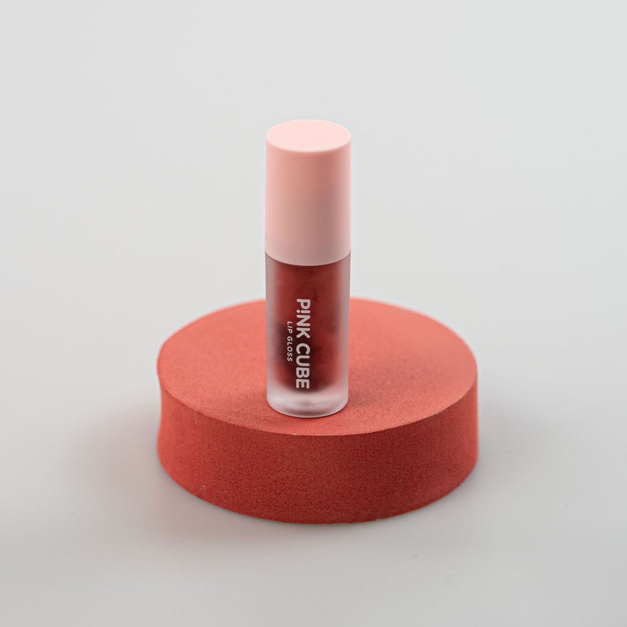 MINISO Lip Gloss - Pink Cube (01 Cherry) | Make Up