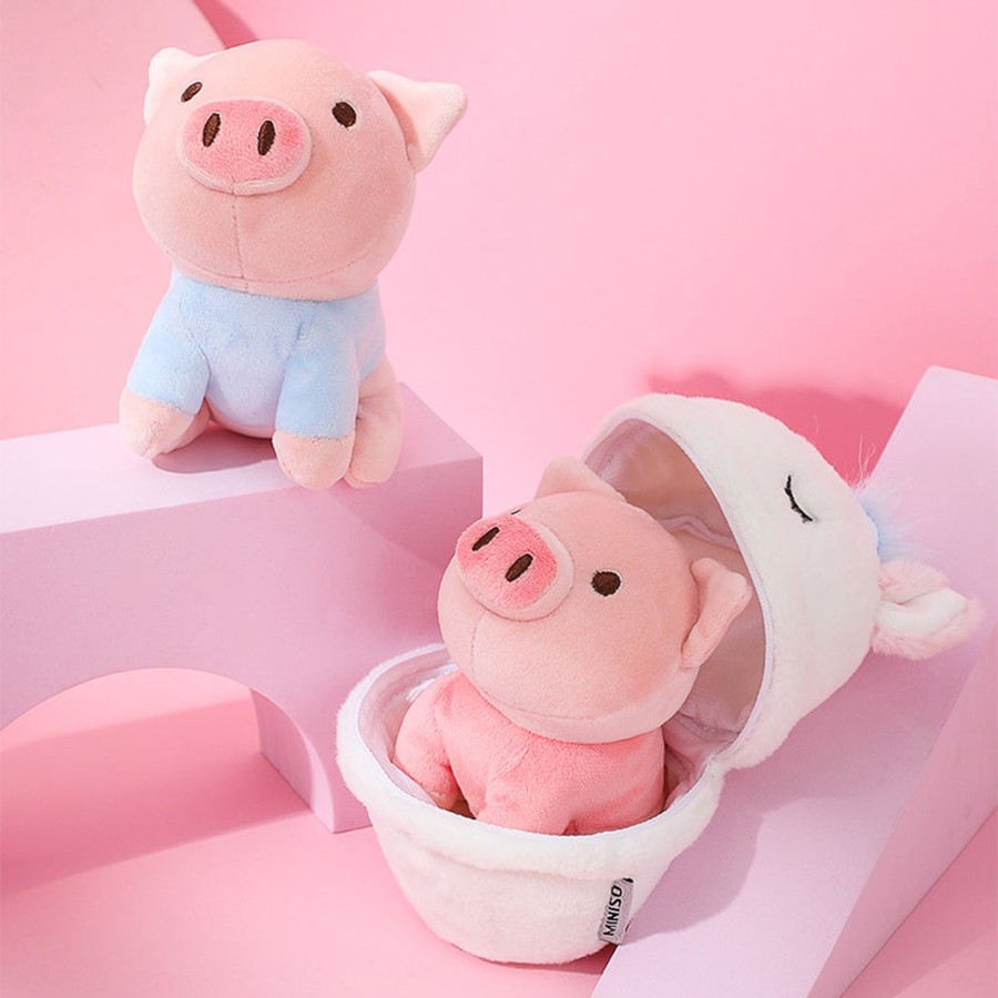 MINISO Peluche Unicorno Con Maialino (1Pz) | Peluches