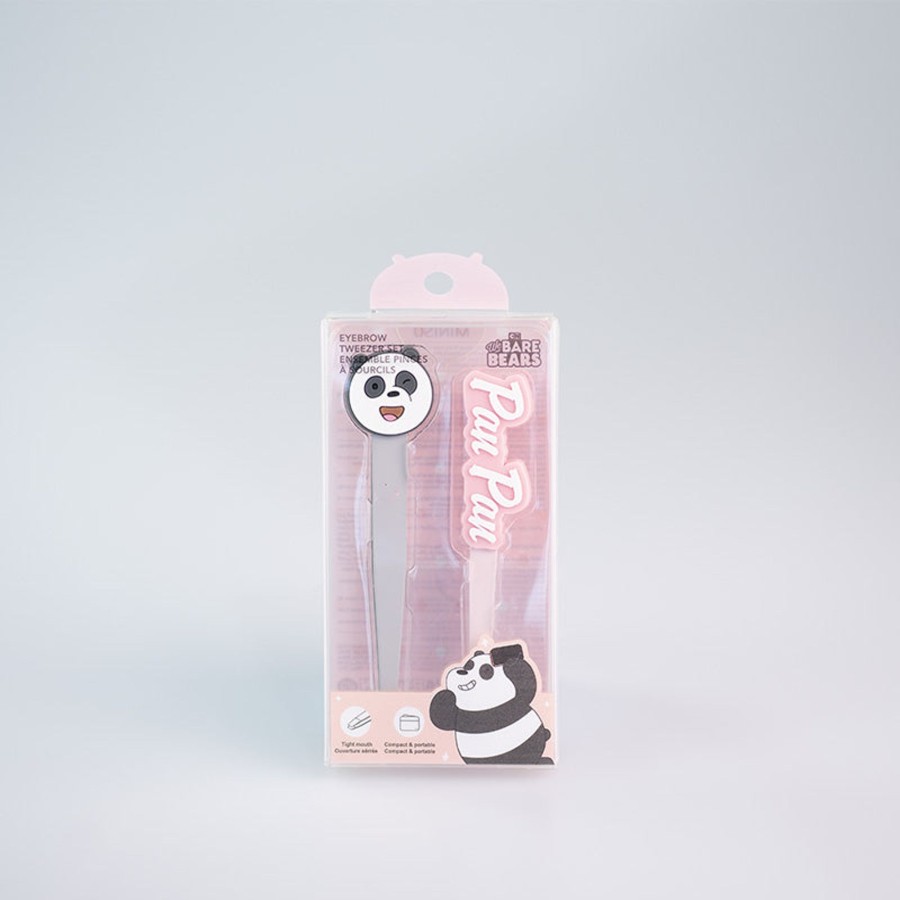 MINISO Set 2 Pinzette Per Le Sopracciaglia - Panda | We Bare Bears