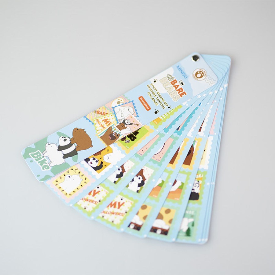 MINISO Set Francobolli - We Bare Bears | We Bare Bears