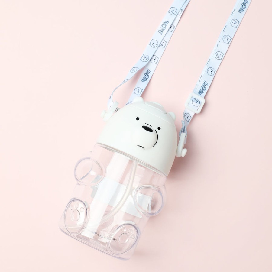 MINISO Borraccia Orso Bianco - We Bare Bears | Borse & Zaini