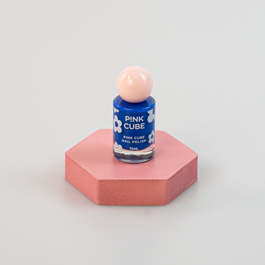 MINISO Nail Polish - Pink Cube (10 Royal Blue) | Make Up