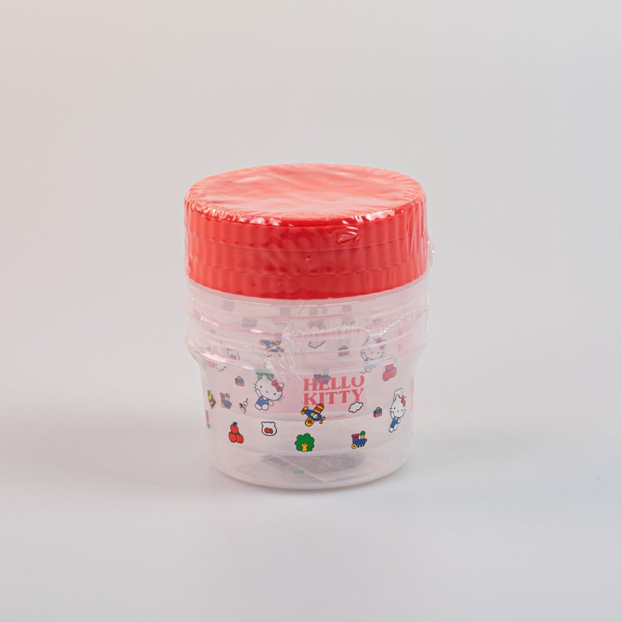 MINISO Porta Pranzo Sanrio - Hello Kitty (3Pz) | Storage Box & Organizer