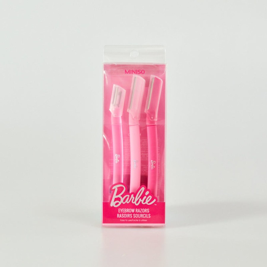 MINISO Rasoio Per Sopracciglia- Barbie (3Pz) | Barbie