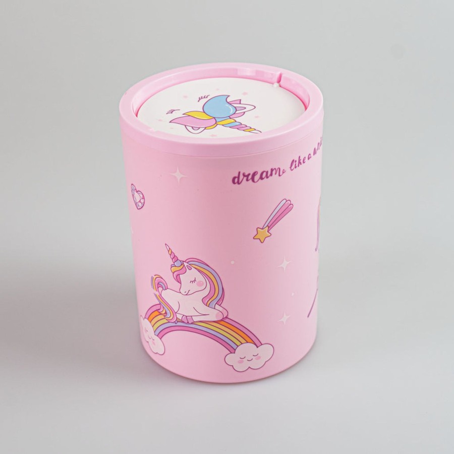 MINISO Cestino Da Scrivania - Unicorn | Storage Box & Organizer