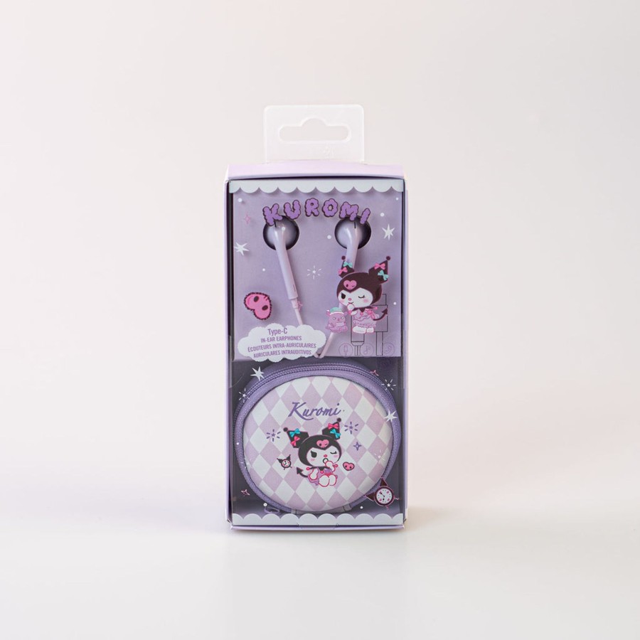 MINISO Auricolari Type C Kuromi - Sanrio | Earphones & Headphones