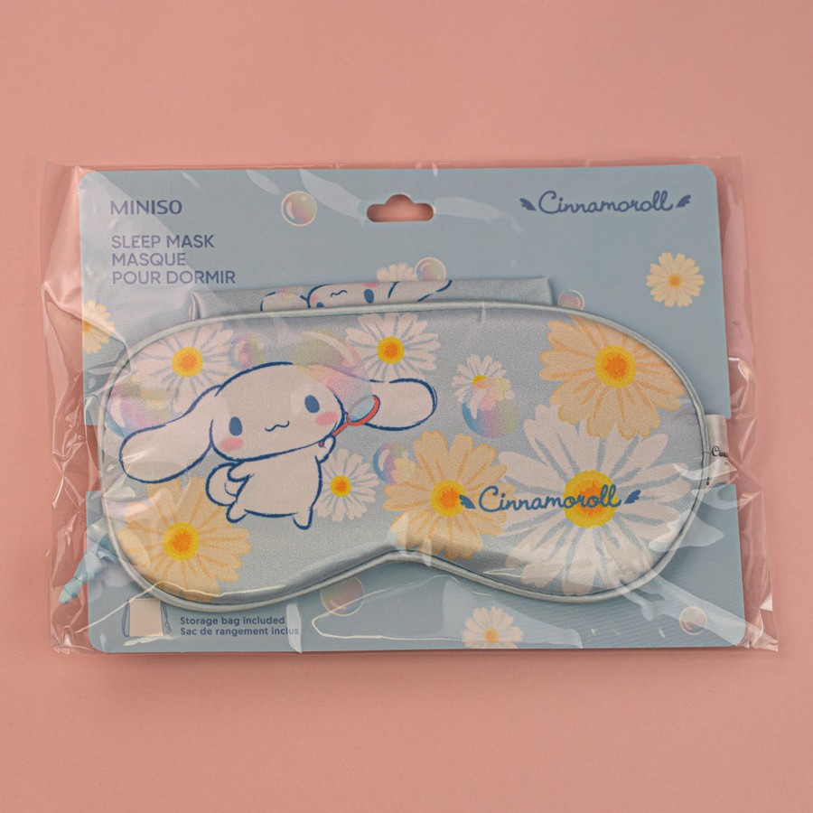 MINISO Maschera Azzurra Per Gli Occhi - Cinnamoroll | Accessori Viaggio