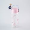 MINISO Borraccia In Vetro Little Bear Rosa (400Ml) | Borse & Zaini