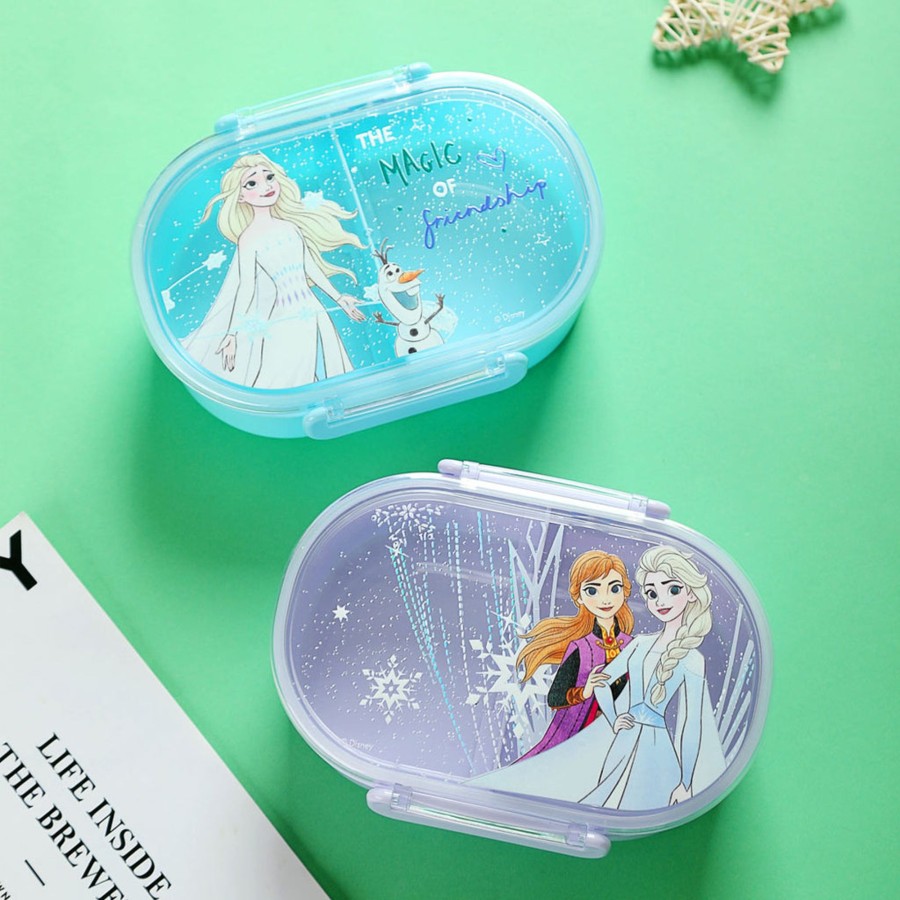 MINISO Bento Box - Elsa & Anna (1 Pz) | Storage Box & Organizer