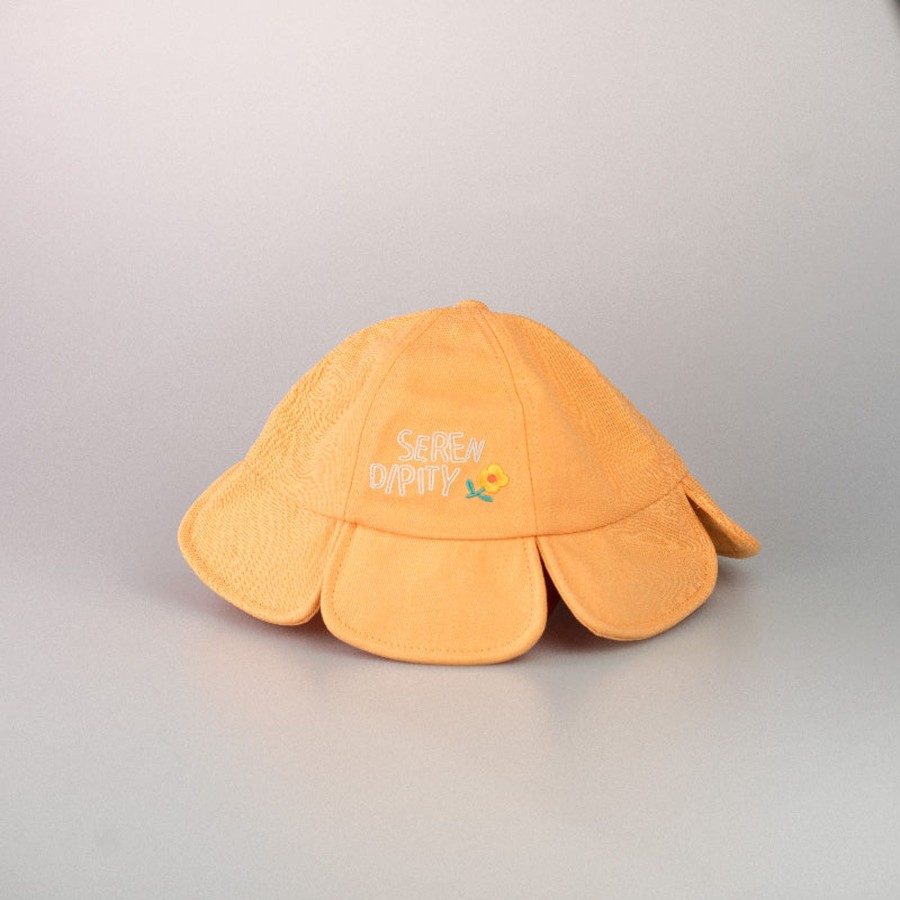 MINISO Kids Bucket Hat A Forma Di Fiore Color Ocra | Accessori