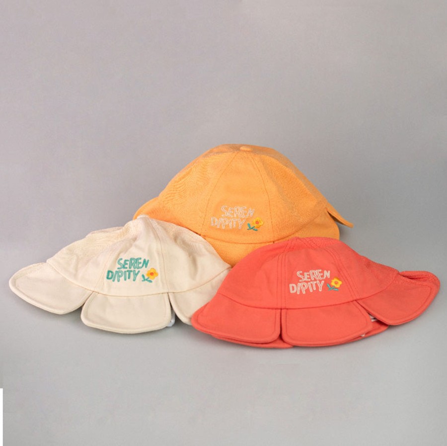 MINISO Kids Bucket Hat A Forma Di Fiore Color Ocra | Accessori