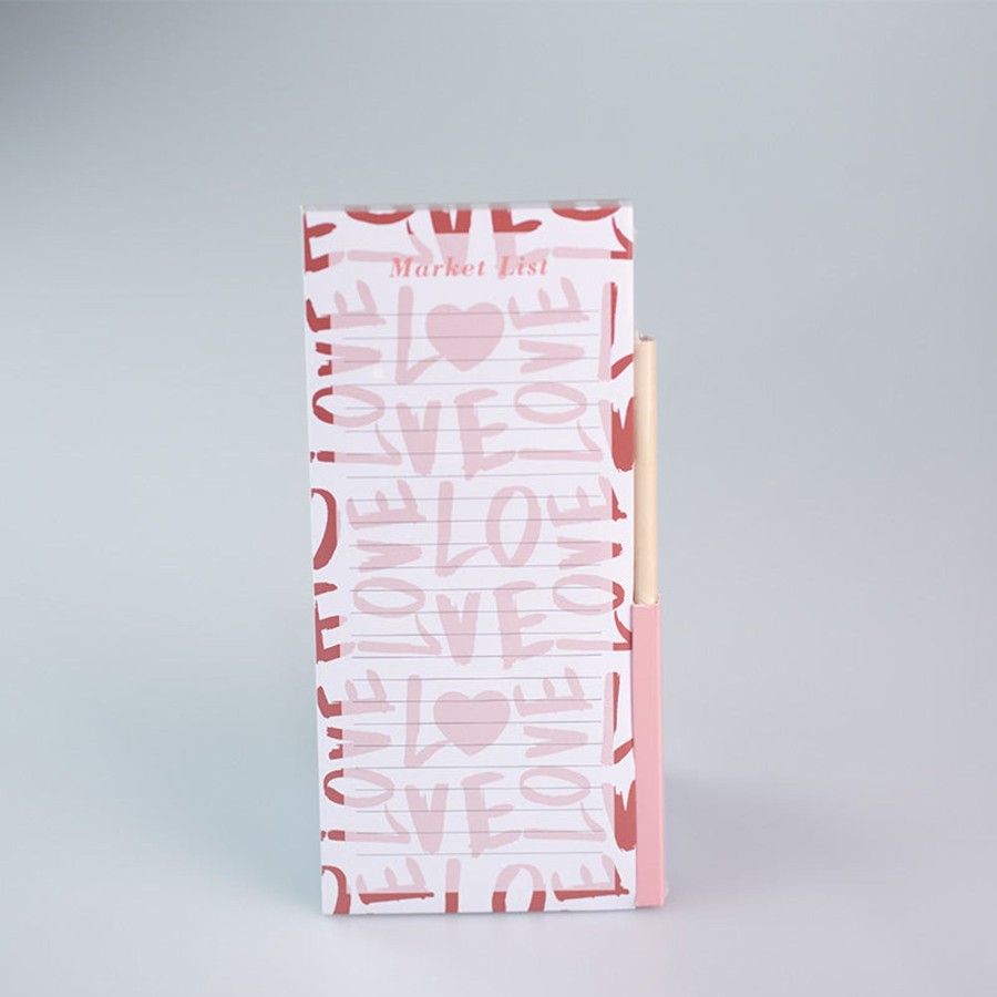 MINISO Notepad Love Con Matita | Notebook