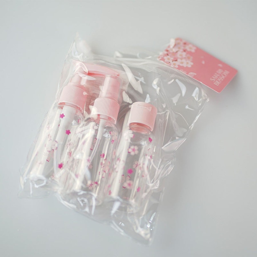 MINISO Travel Kit - Sakura Blossom (3Pz) | Flaconcini