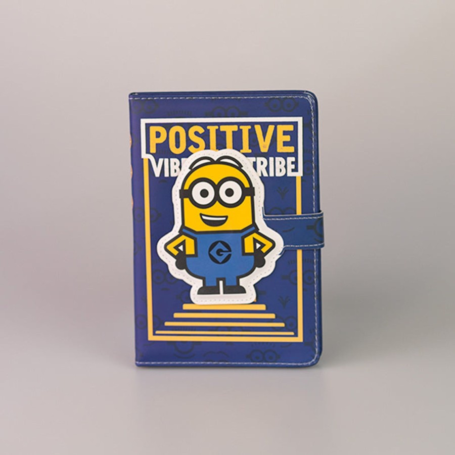 MINISO Notebook Minions Con Fibbia Magnetica | Notebook