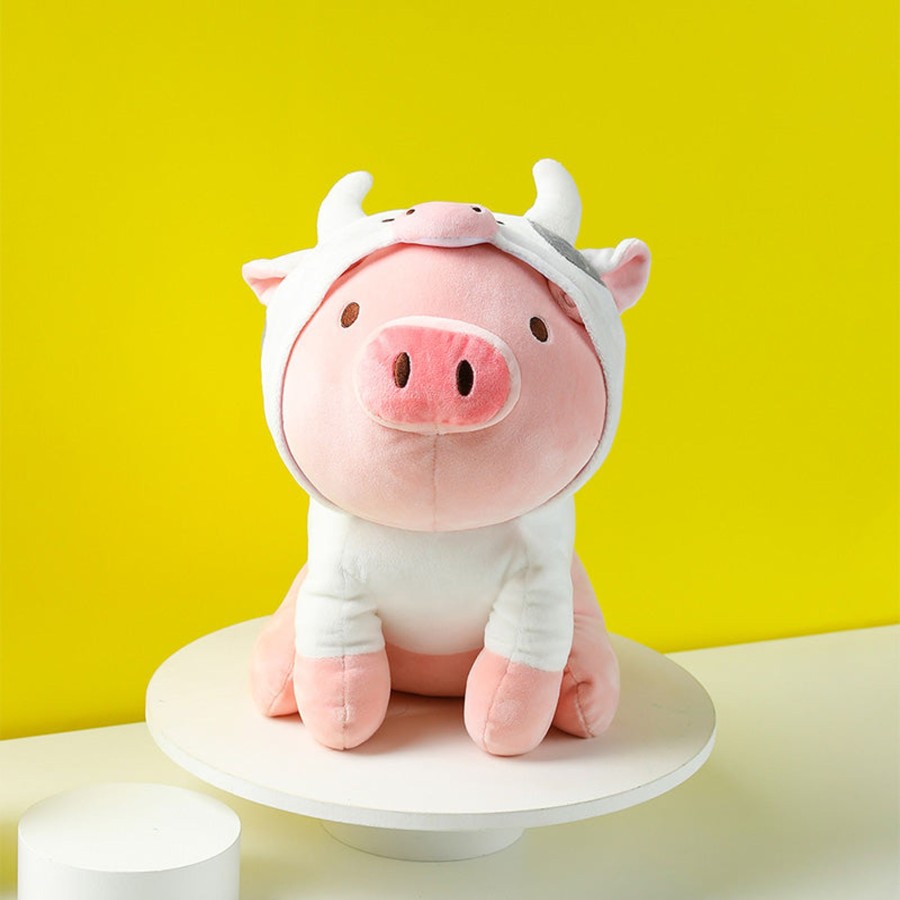 MINISO Maialino Vestito Da Mucca | Peluches