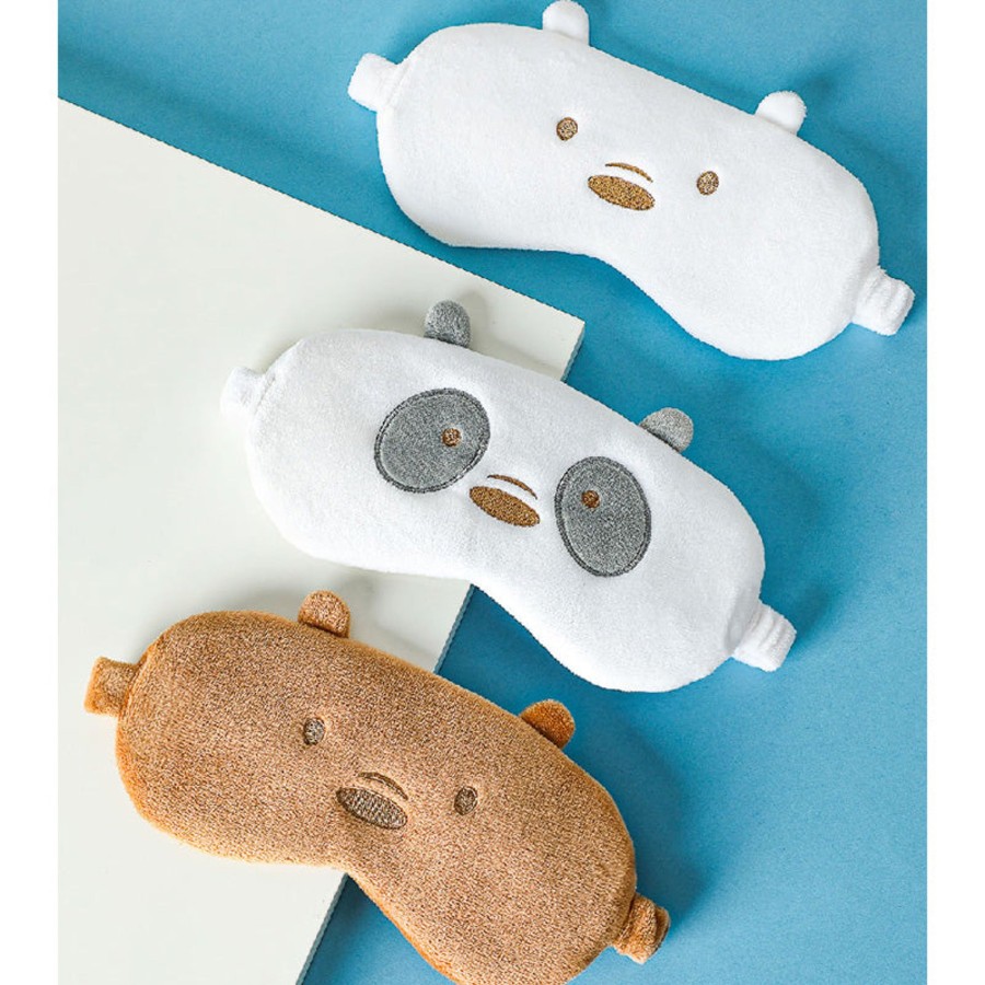 MINISO Maschera Per Gli Occhi - Ice Bear Di We Bare Bears | Accessori Viaggio