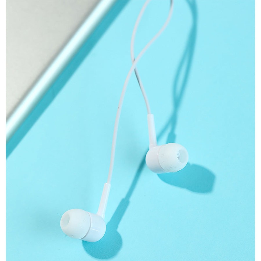 MINISO Auricolari Bianchi Con Astuccio | Earphones & Headphones