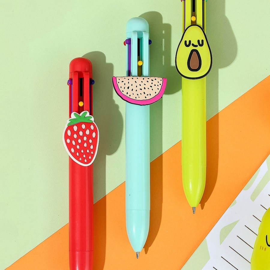 MINISO Penna 6 Colori - Fruit Series (1Pz) | Penne E Pennarelli