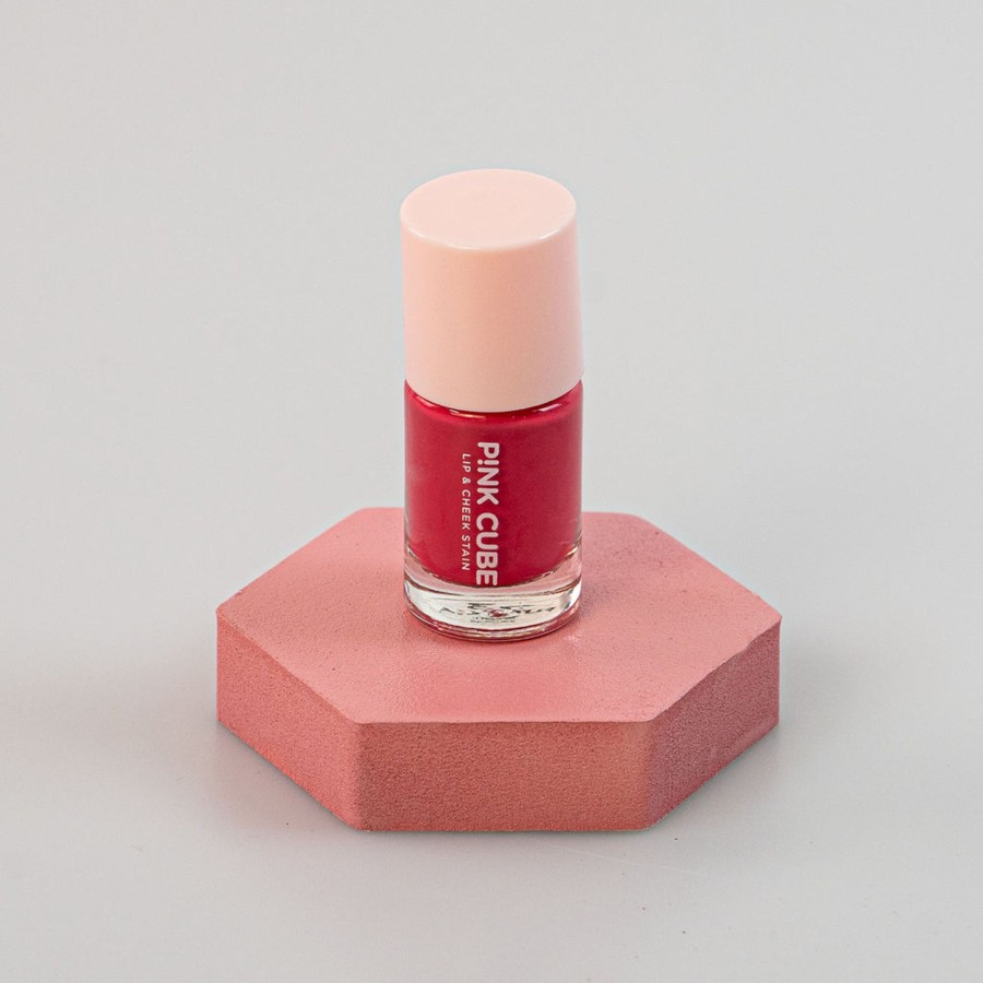 MINISO Lip & Cheek Stain - Pink Cube (03 Fuchsia) | Make Up