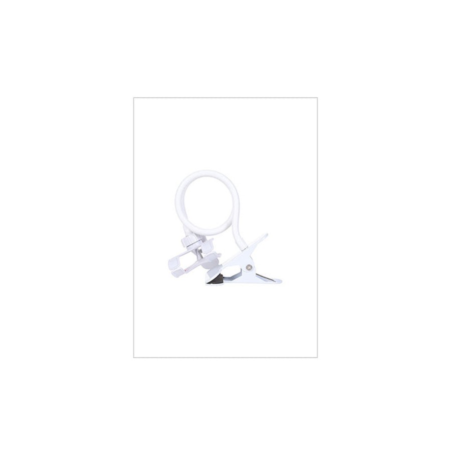 MINISO Porta Cellulare Bianco Pieghevole Con Clip | Accessori Digital