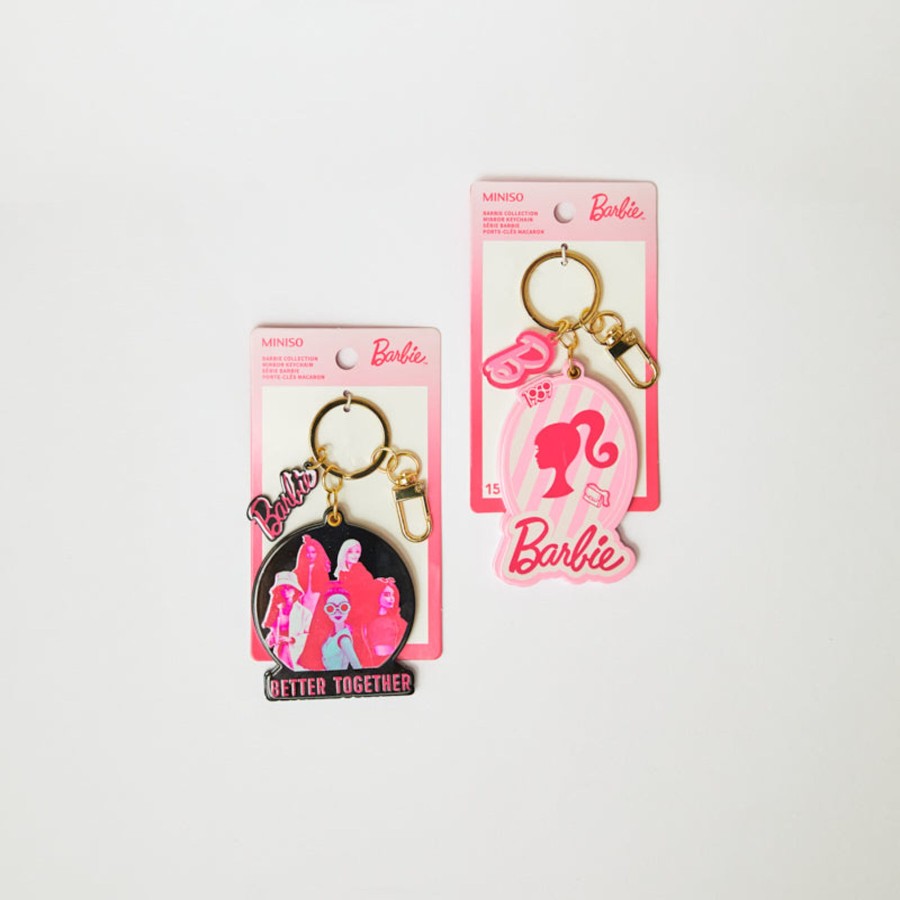 MINISO Portachiavi Specchio - Barbie (1Pz) | Barbie