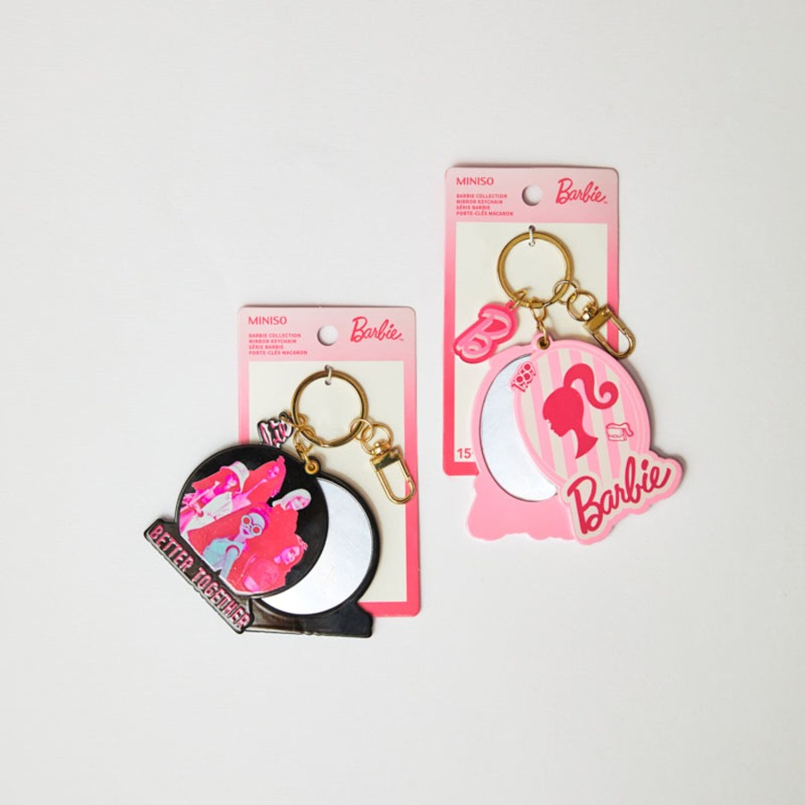 MINISO Portachiavi Specchio - Barbie (1Pz) | Barbie