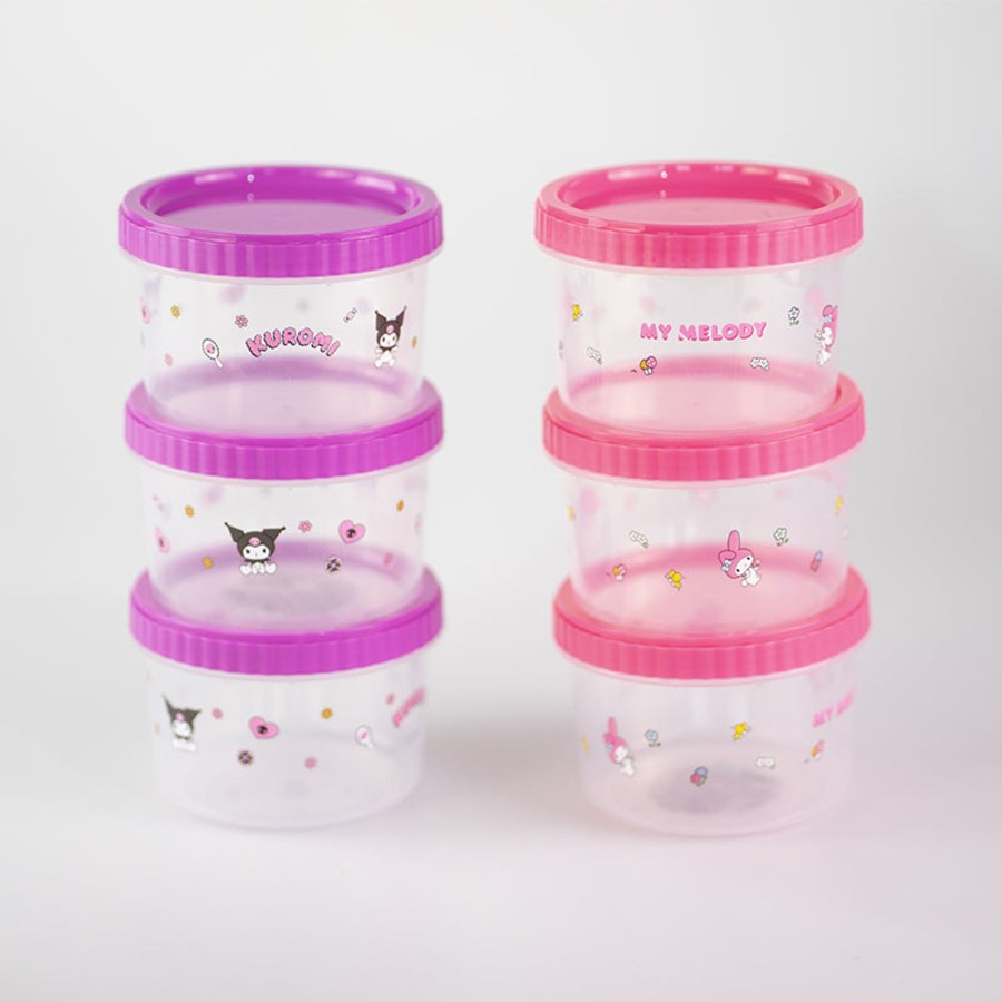 MINISO Set 3 Porta Pranzo Kuromi | Sanrio