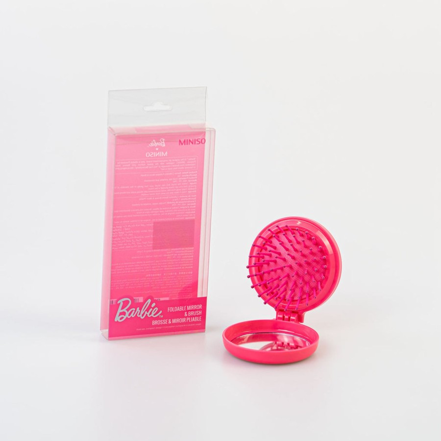 MINISO Spazzola Con Specchietto Barbie | Accessori Capelli