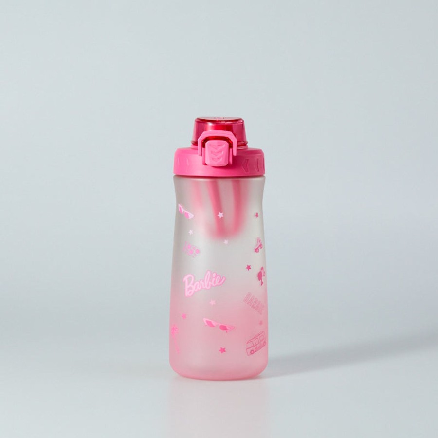 MINISO Borraccia Con Tappo Ribaltabile - Barbie (1100Ml) | Barbie