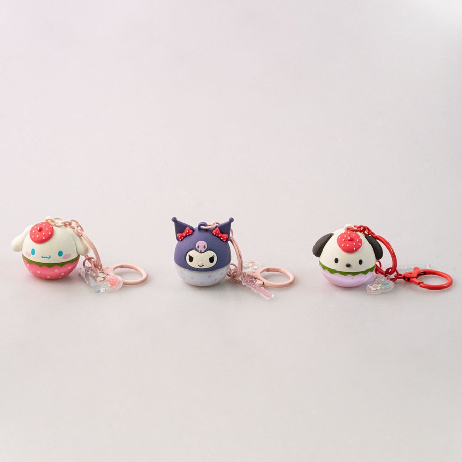 MINISO Portachiavi Led - Fragola (1 Pz) | Sanrio