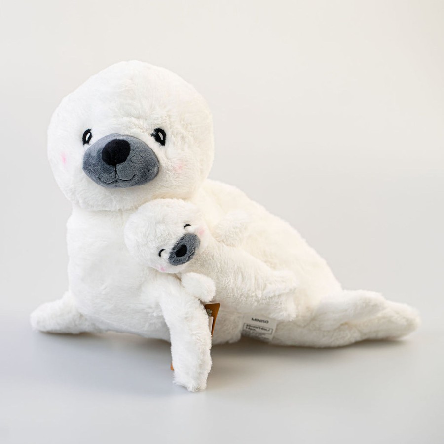 MINISO Foca (Genitore Con Figlio) Eco-Friendly | Peluches