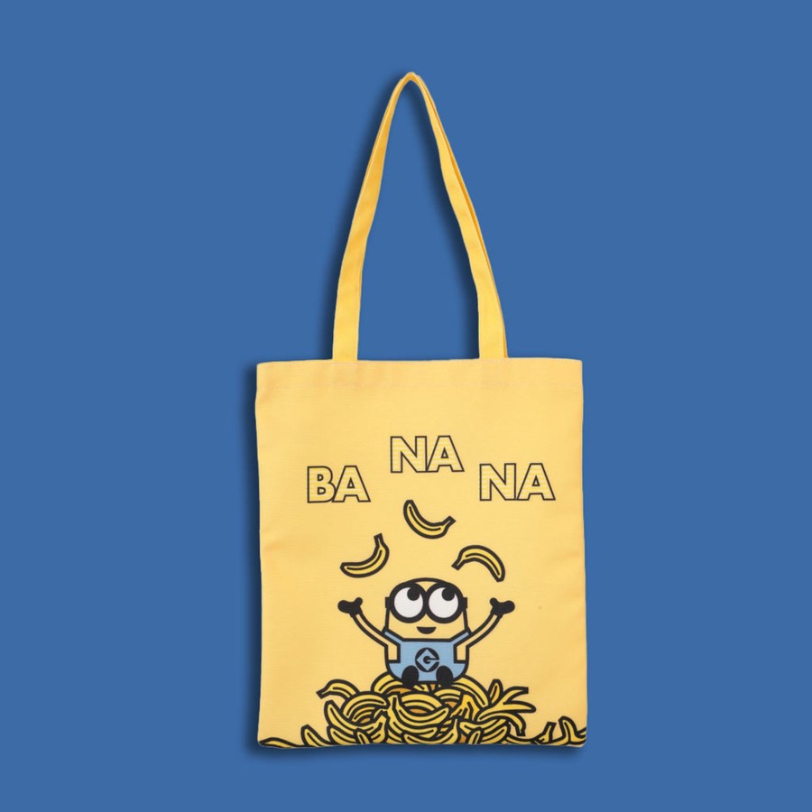 MINISO Canvas Shopping Bag - Minions | Minions