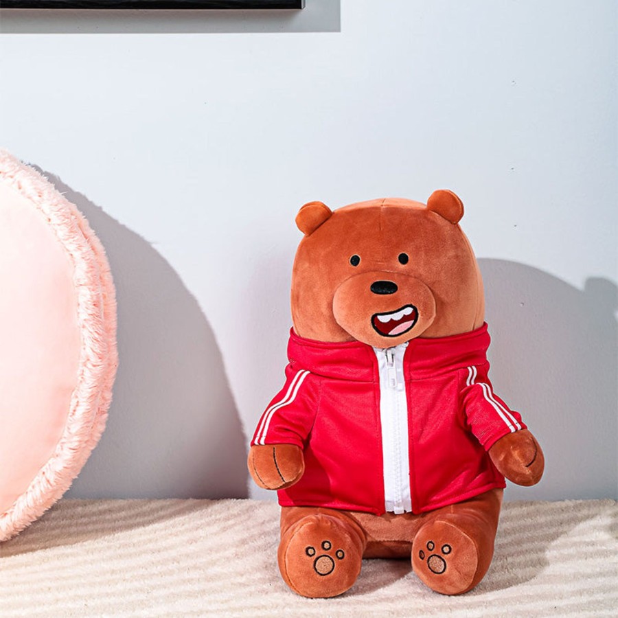 MINISO Peluche Grizzly Con Felpa - We Bare Bears | Peluches