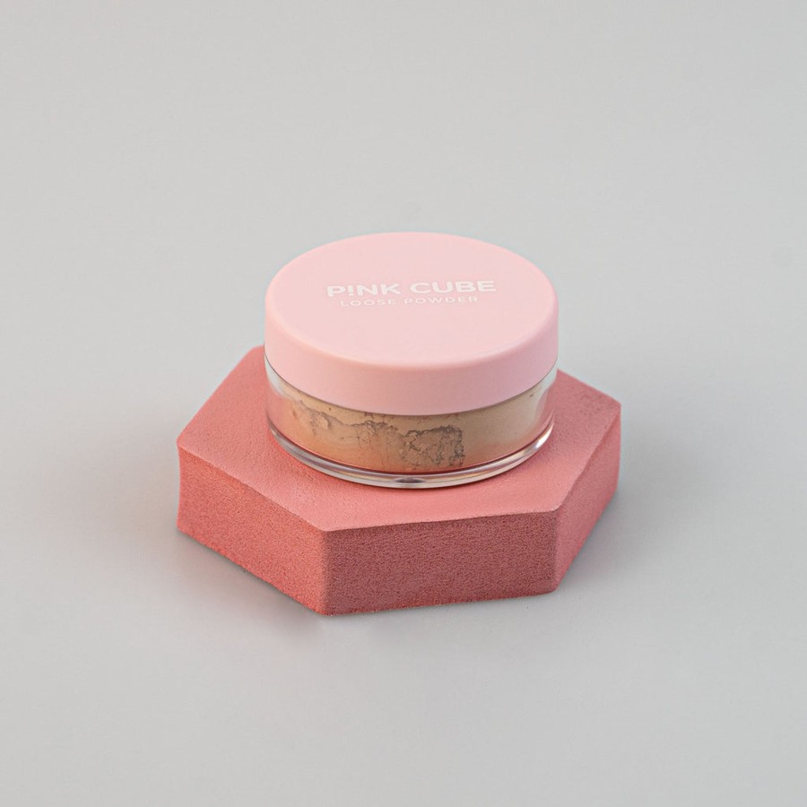 MINISO Loose Powder - Pink Cube (03 Beige) | Make Up